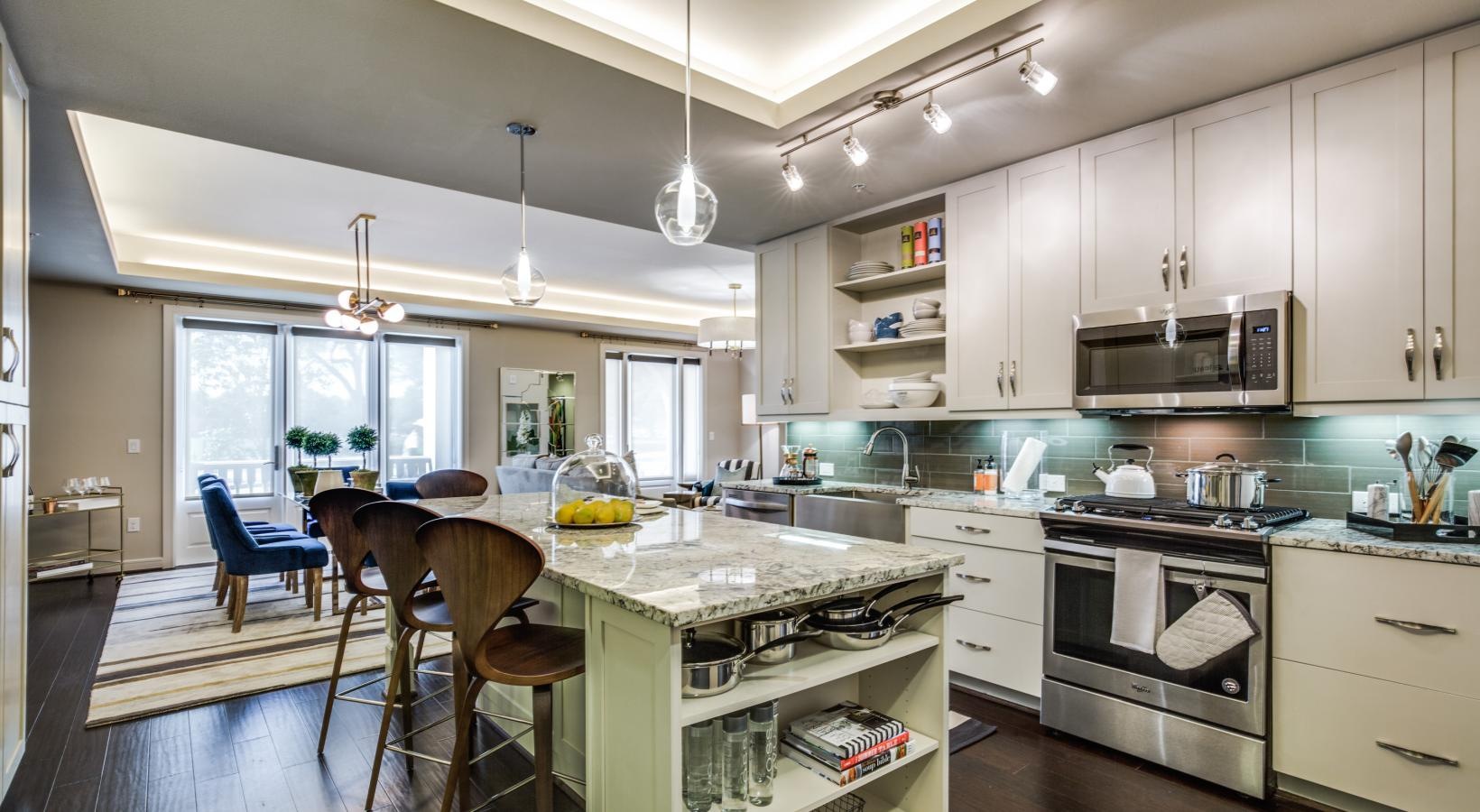 Beautiful kitchens with designer finishes a kitchen with white cabinets