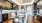 a kitchen with a dining table and chairs