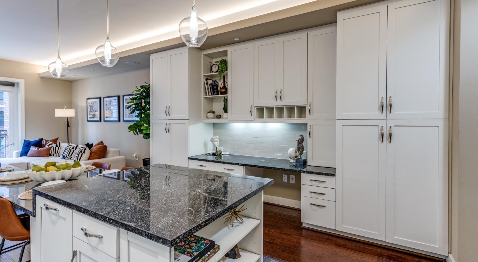 Beautiful kitchens with designer finishes a kitchen with white cabinets